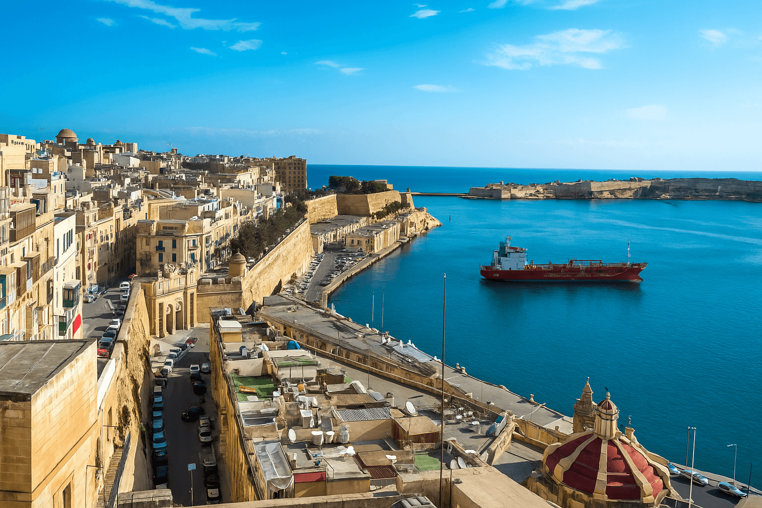 Valletta skyline
